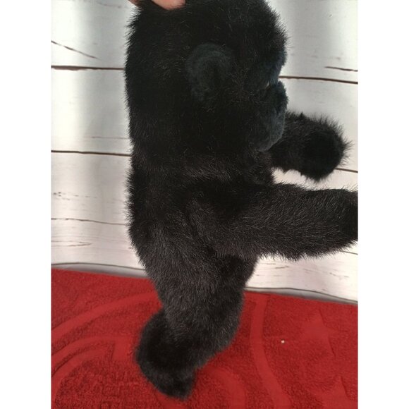 Vintage Country Critters Inc. 16" Black Gorilla Plush Puppet Stuffed Animal - Picture 7 of 7